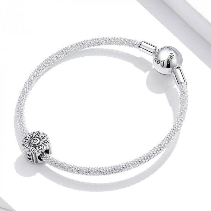 Pandantiv argint lotus vintage [3]