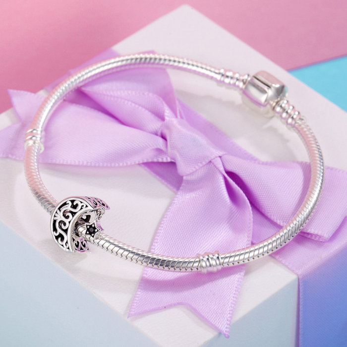 Pandantiv argint luna si luceafarul [2]