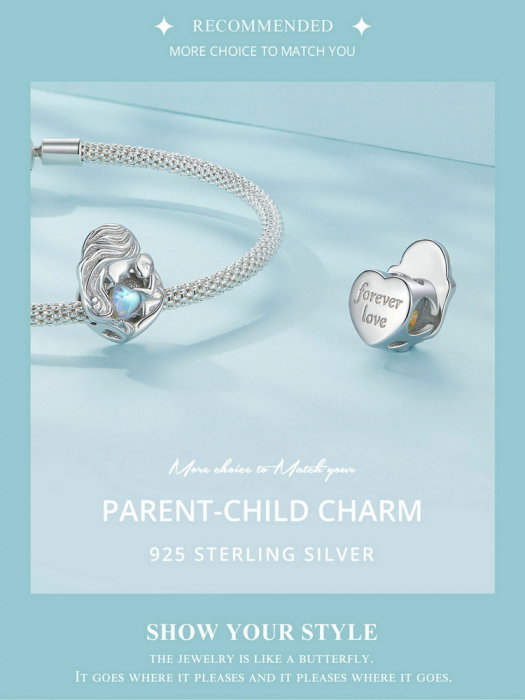 Pandantiv argint mama si copilul [13]