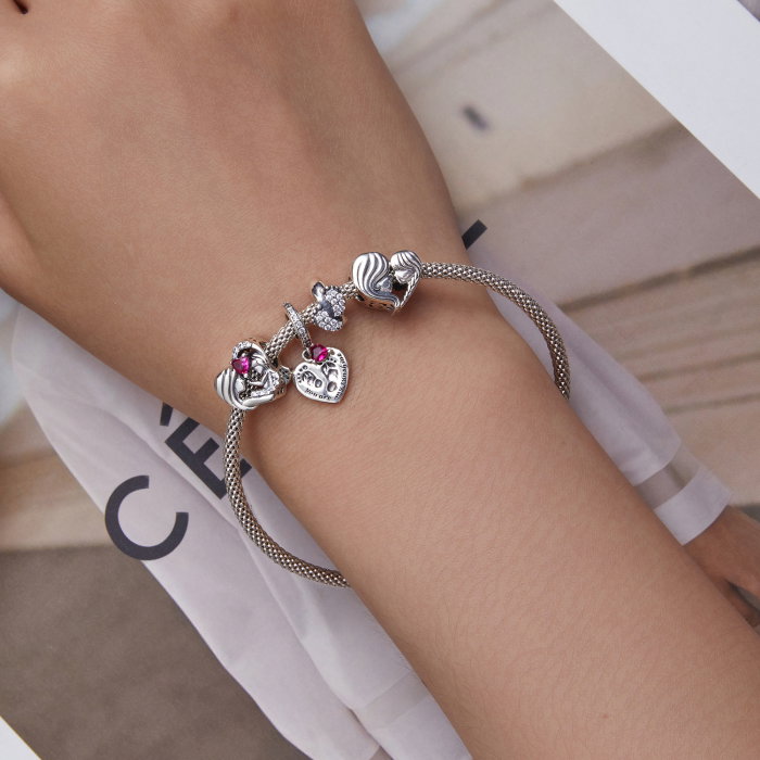 Pandantiv argint Mama si Fiica [7]