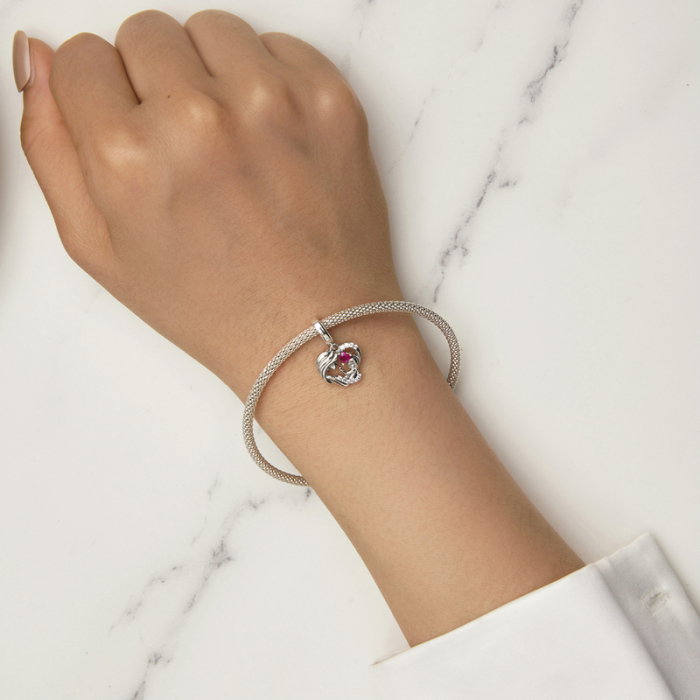 Pandantiv argint mama si pruncul [8]