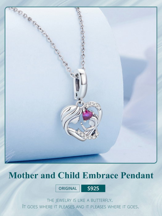 Pandantiv argint mama si pruncul [14]