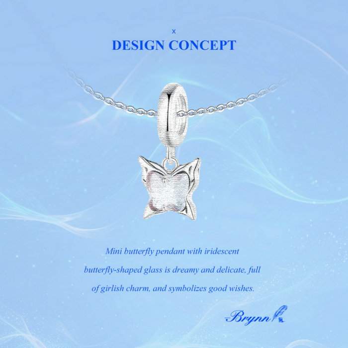 Pandantiv argint fluturas [16]