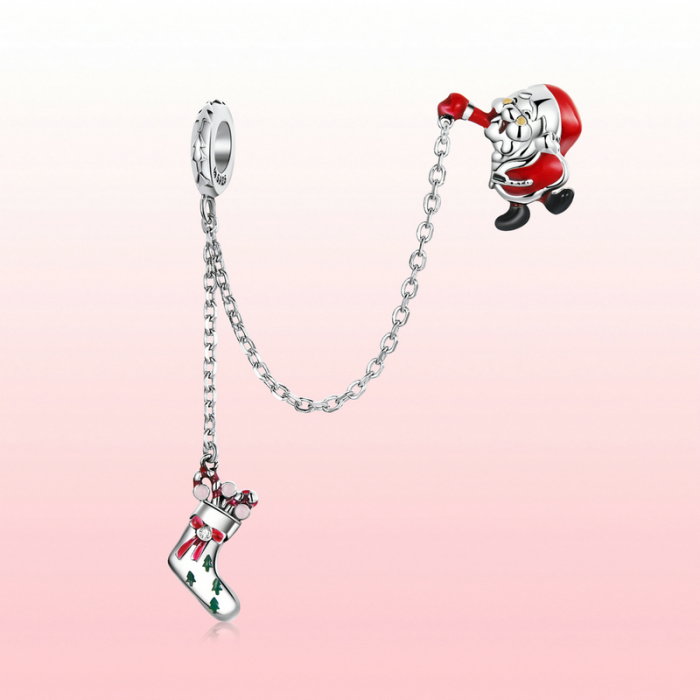 Pandantiv argint Mos Craciun [7]