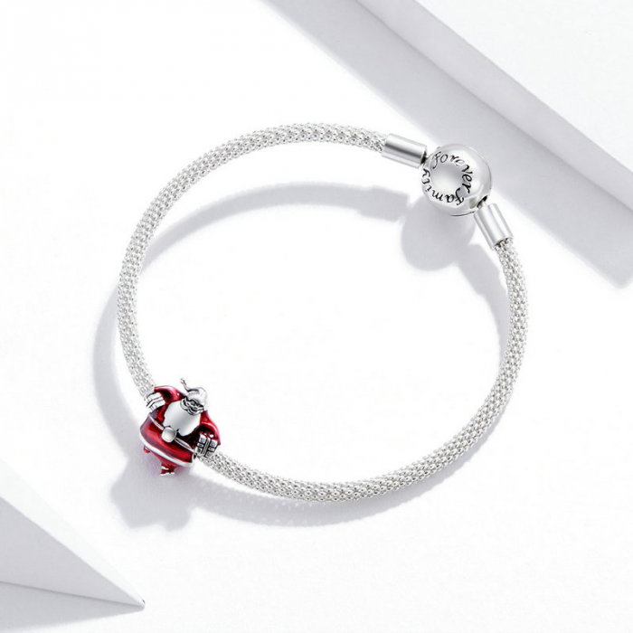 Pandantiv argint Mos Craciun [3]