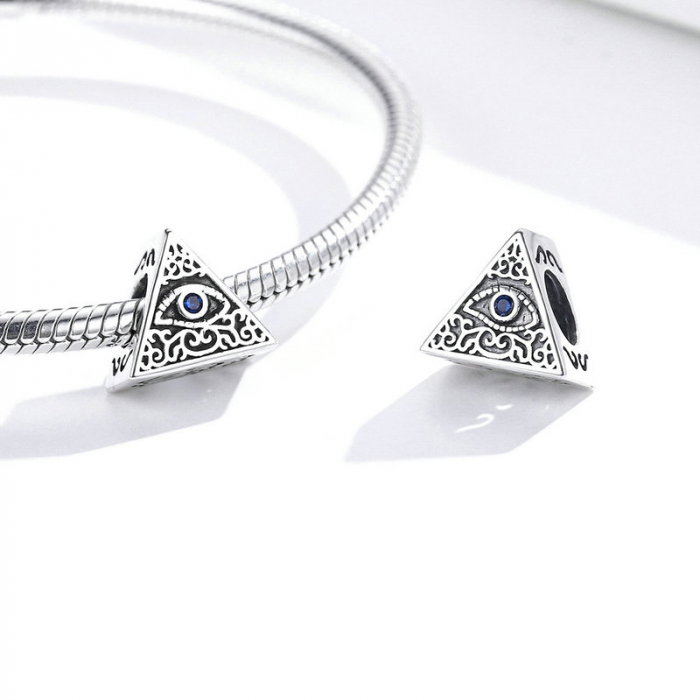 Pandantiv argint ochi de deochi [2]