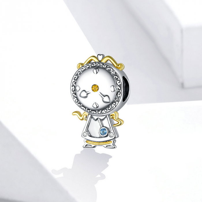 Pandantiv argint  orologiu cu pendul [3]