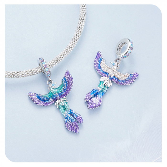 Pandantiv argint pasarea phoenix [12]