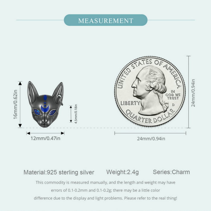 Pandantiv argint Pisica Egipteana [8]