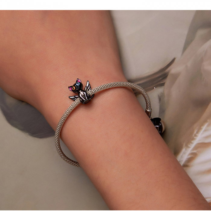 Pandantiv argint pisicuta inger [7]