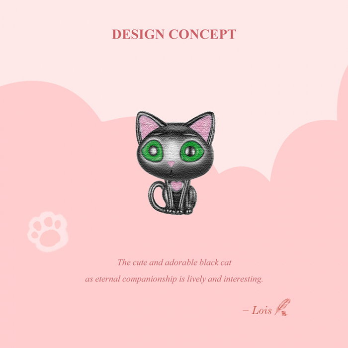 Pandantiv argint Pisicuta Neagra [11]