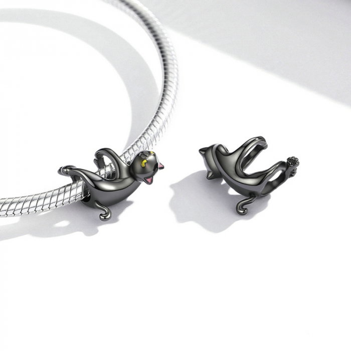 Pandantiv argint  pisicuta neagra [4]