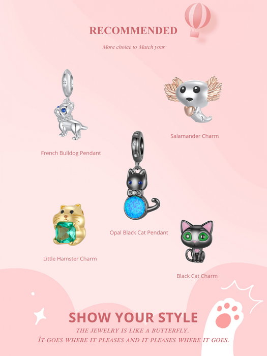 Pandantiv argint Pisicuta Neagra [16]