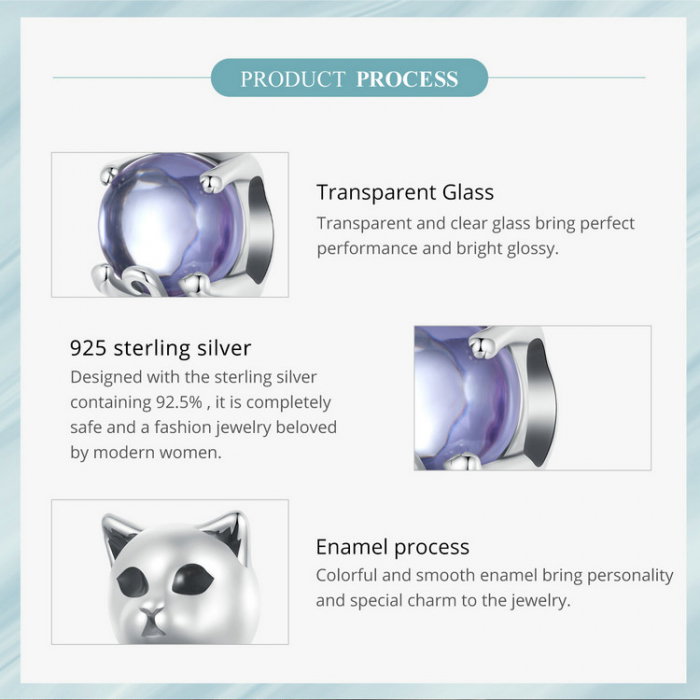 Pandantiv argint pisicuta norocoasa [9]