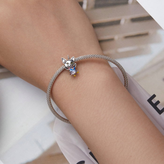 Pandantiv argint pisicuta unicorn [5]