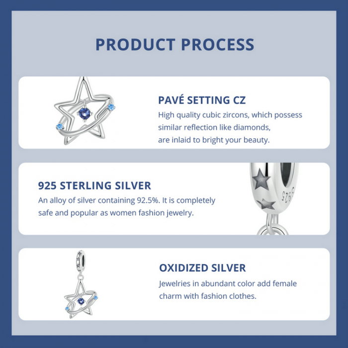 Pandantiv argint steaua visatoare [15]