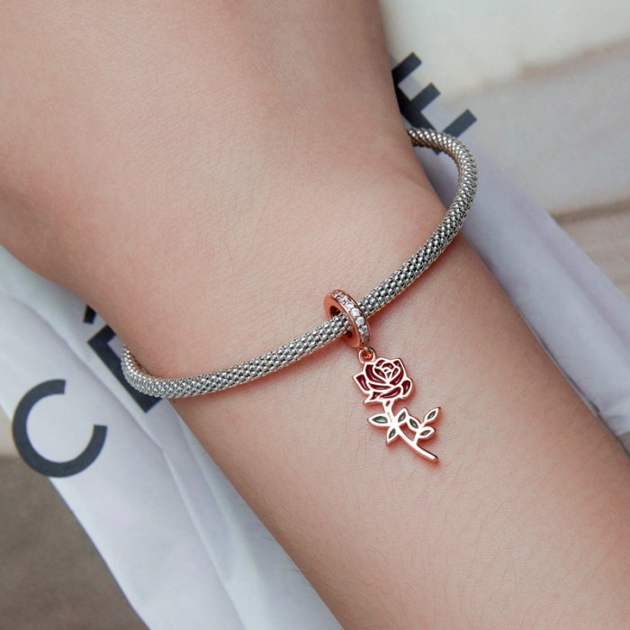 Pandantiv argint trandafir [4]