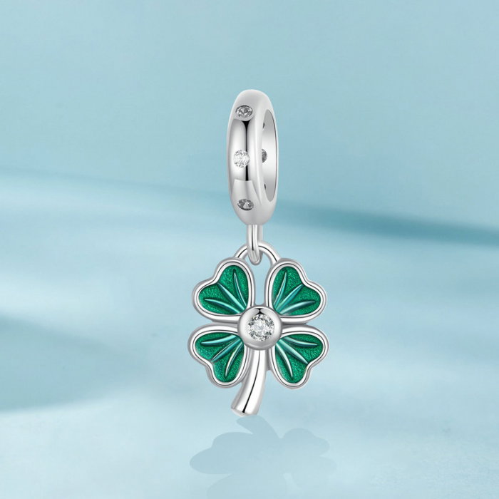 Pandantiv argint trifoi cu patru foi [6]