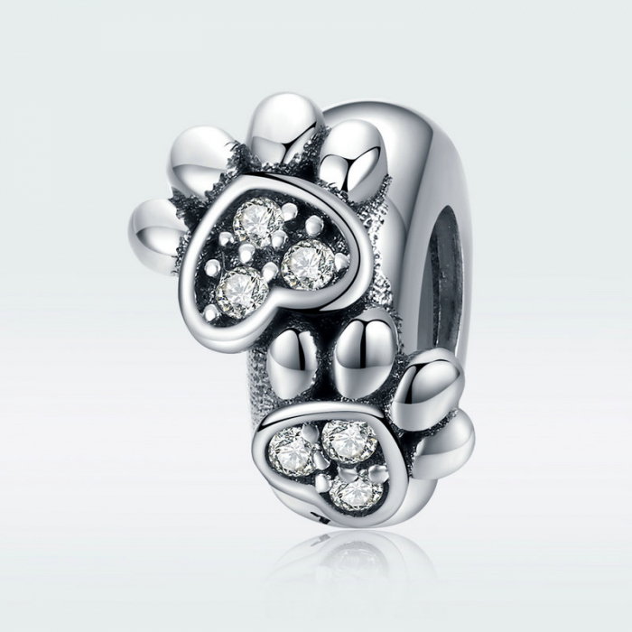 Pandantiv argint urme de labute [5]