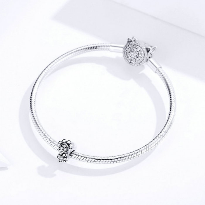 Pandantiv argint urme de labute [4]