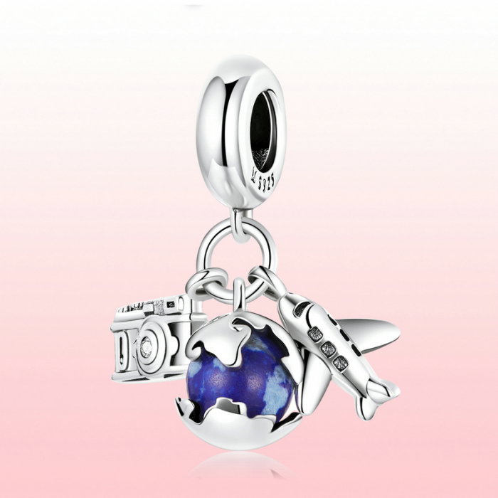 Pandantiv argint vacante fericite [7]