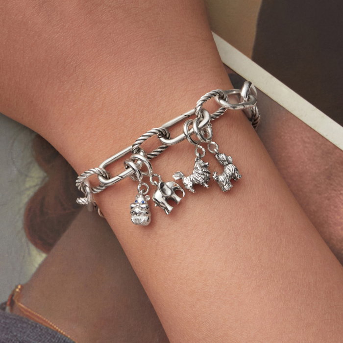 Pandantiv argint Yorkshire Terrier cu inchizatoare [10]