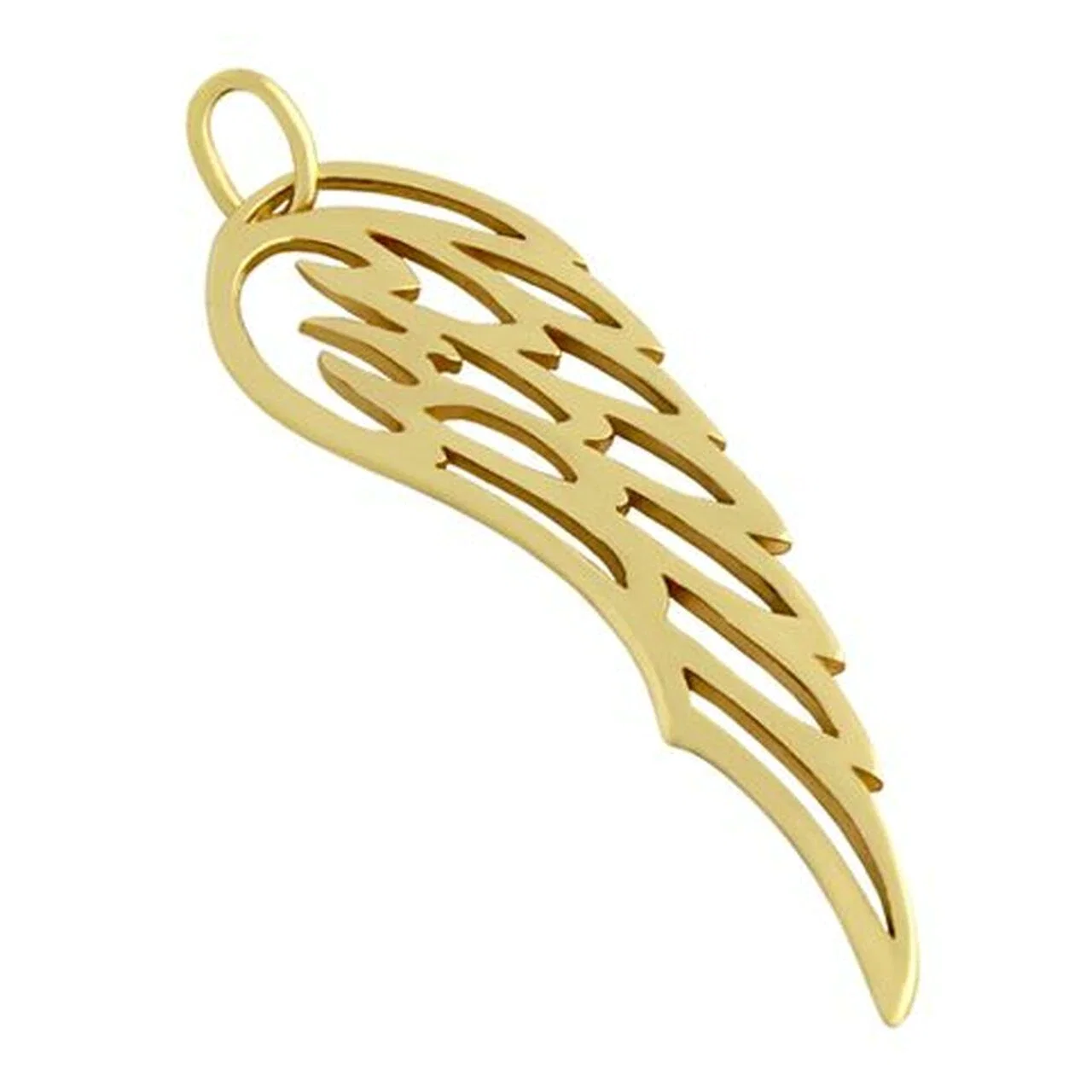 Pandantiv aripa de inger din argint 925 placat cu aur - Be Protected [1]