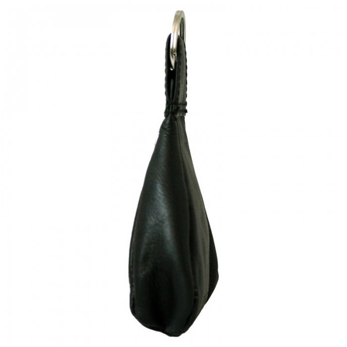 Portchei piele naturala Bellugio PCH25 albastru Navy [5]