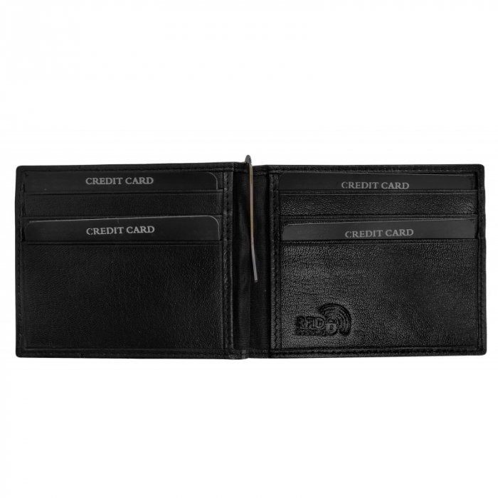 Portbancnota piele naturala PBAG002 Negru [2]