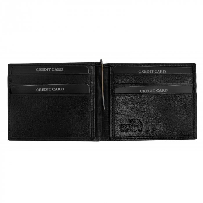 Portbancnota piele naturala PBAG003 Negru [2]