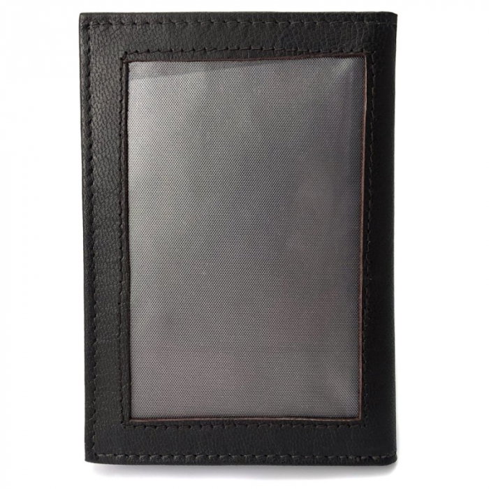 Portcard piele naturala Bellugio PCA40 Negru [4]