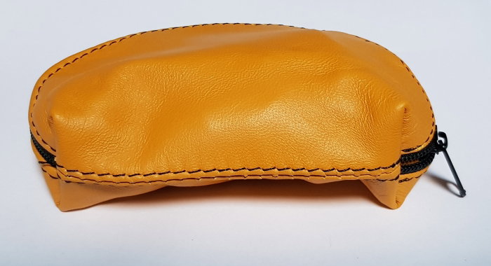 Portchei piele naturala Galben pentru chei lungi PCH72 [1]
