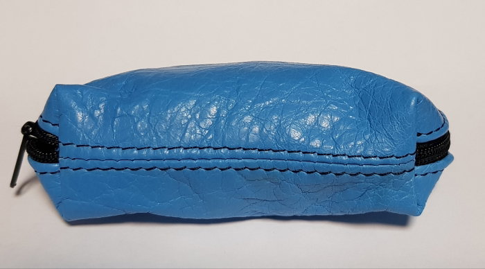 Portchei piele naturala Bleu pentru chei lungi PCH77 [1]