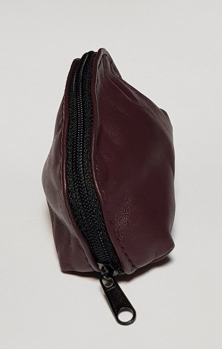 Portchei piele naturala Maron pentru chei lungi PCH70 [2]