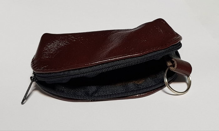 Portchei piele naturala Bordo pentru chei lungi PCH78 [5]