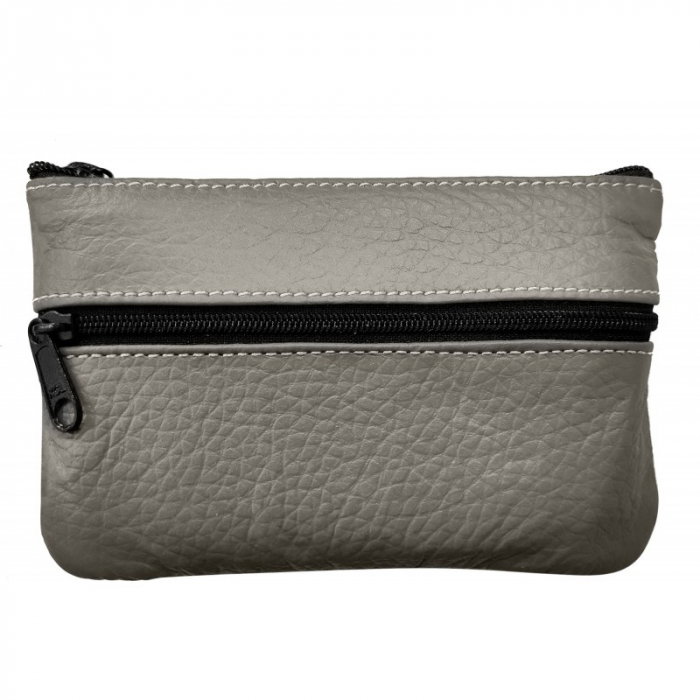 Portchei piele naturala incapator cu 3 compartimente, PCH360 [1]