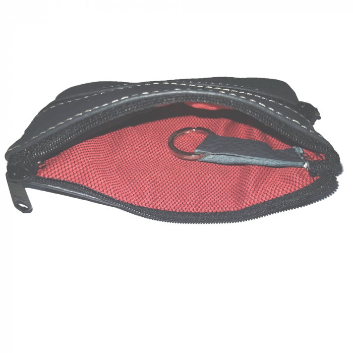 Portchei piele naturala incapator cu 3 compartimente, PCH360 [4]