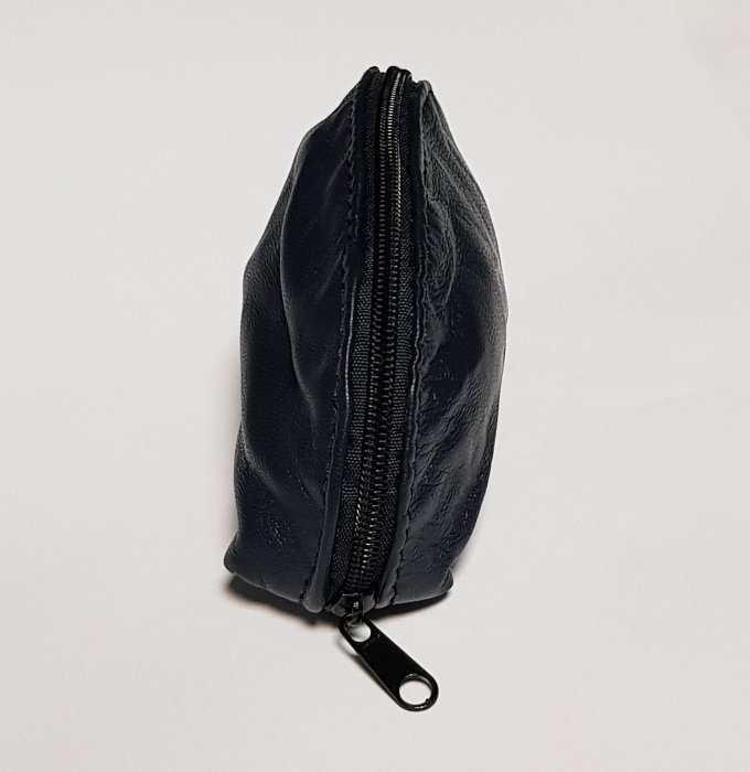 Portchei piele naturala Bleumarin pentru chei lungi PCH69 [2]