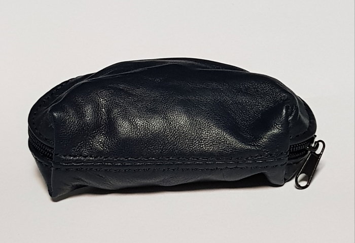 Portchei piele naturala Bleumarin pentru chei lungi PCH69 [4]