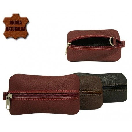 Portchei piele naturala Gri pentru chei lungi PCH66 [3]