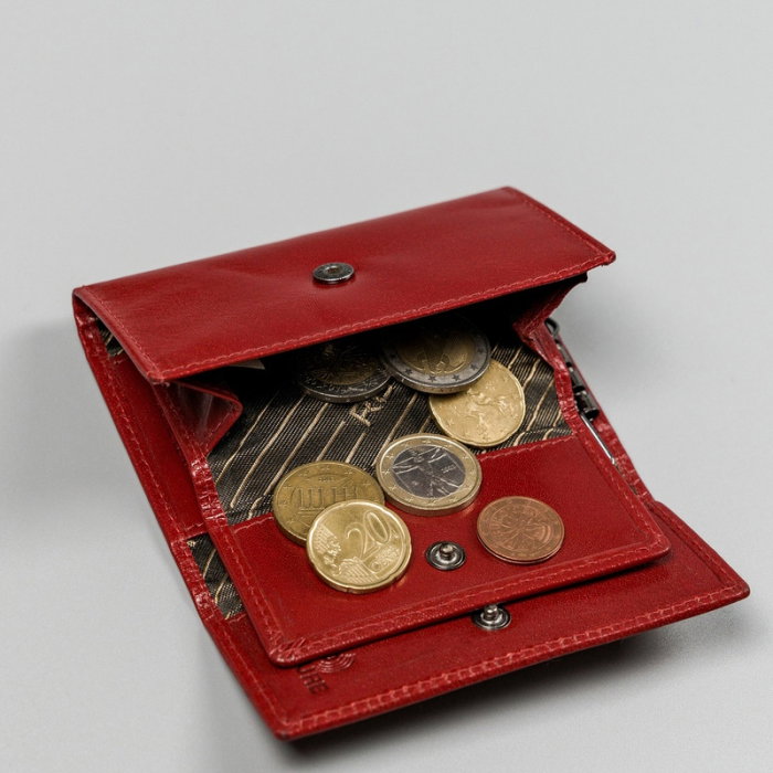 Portchei piele naturala Rovicky, PCH515, Rosu [4]