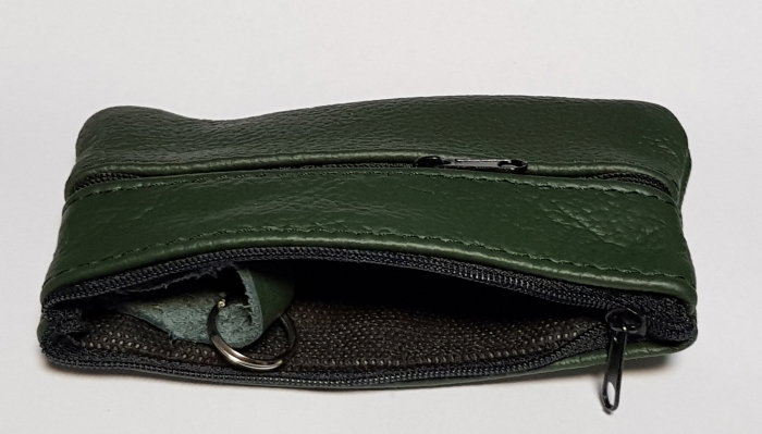 Portchei piele naturala Verde pentru chei lungi PCH83 [2]