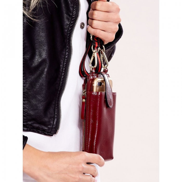 Portdocument (mini-borseta de umar) cu husa telefon din piele ecologioca (PU)   BOR10 [10]