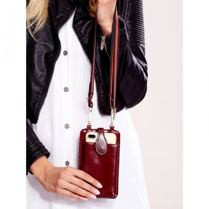 Portdocument (mini-borseta de umar) cu husa telefon din piele ecologioca (PU)   BOR10 [7]