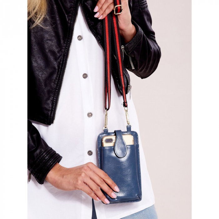 Portdocument (mini-borseta de umar) cu husa telefon din piele ecologioca (PU) BOR100 [4]