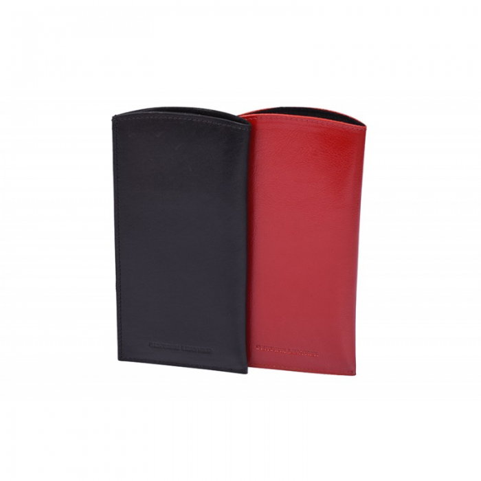Portochelari (etui) piele naturala Negru - POC01 [4]