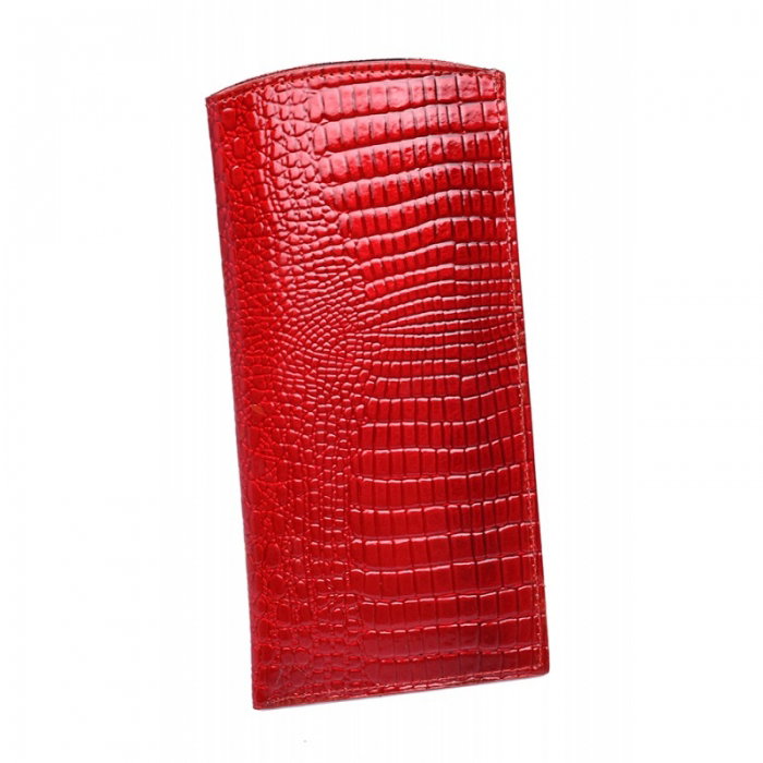 Toc ochelari (husa) sau husa telefon din piele naturala Rosu - POC06 [1]