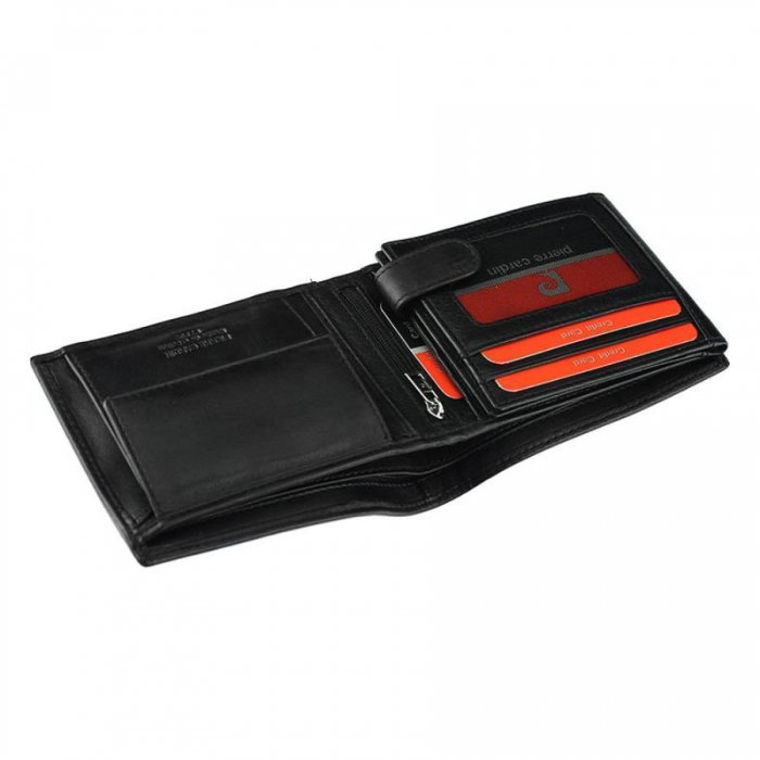 Portofel barbatesc de lux din piele naturala PORM300 cu protectie RFID [7]