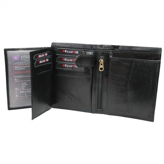 Portofel barbatesc din piele naturala Bellugio PORMZ015  [3]