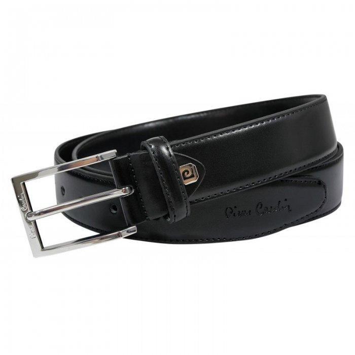 Set cadou din piele naturala, Negru, PORM633 [4]